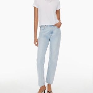 Aritzia AGOLDE Mia Mid-rise straight-leg jeans Size 28